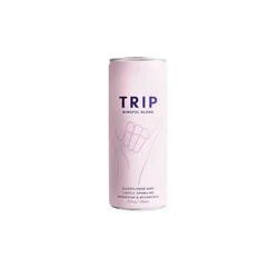 Trip Mindful Blend Elderflower Mint Lightly Sparkling Drink 12 fl oz