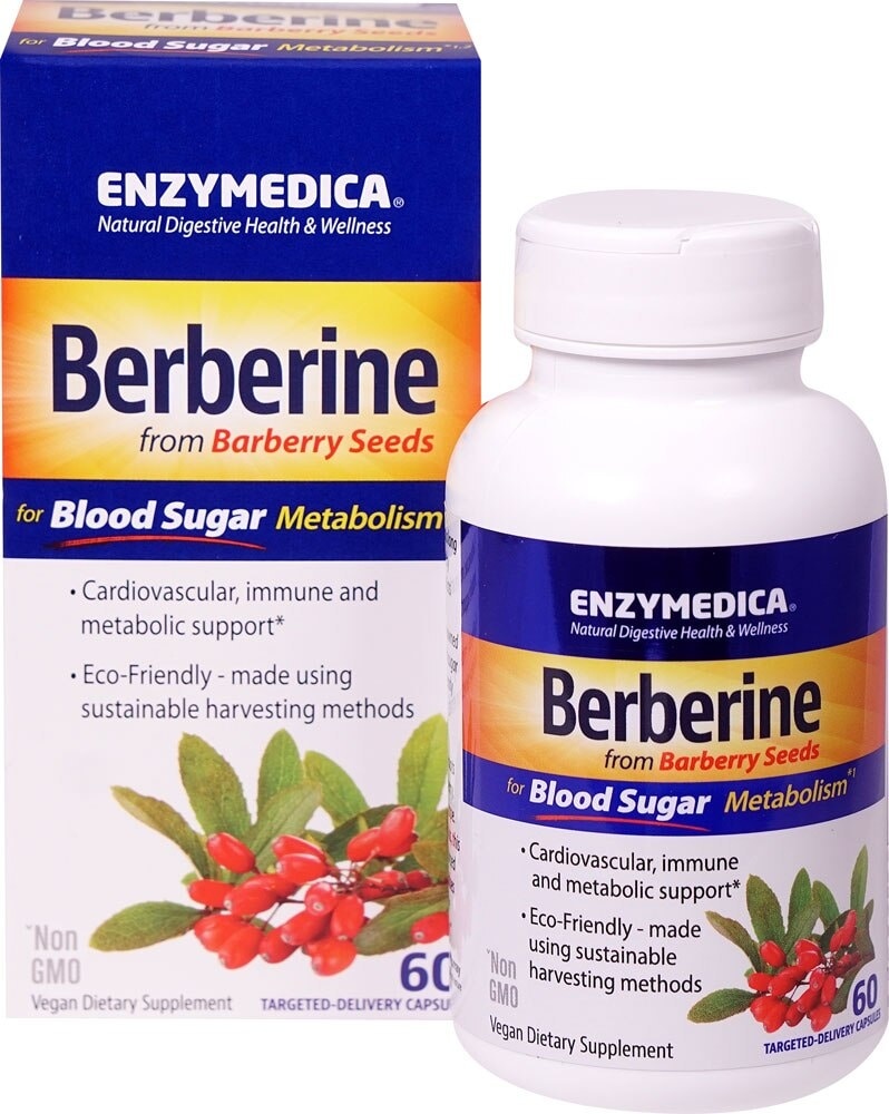 slide 1 of 1, Enzymedica Berberine, 1 ct