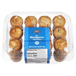 First Street Blueberry Mini Muffins