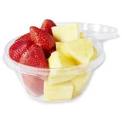 Publix Small Pineapple Strawberry Cup