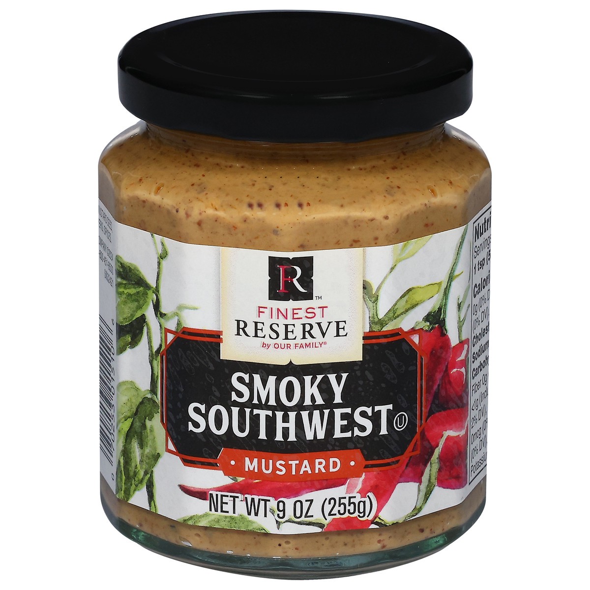 slide 2 of 4, Finest Reserve Smoky Southwest Mustard 9 oz, 9 oz