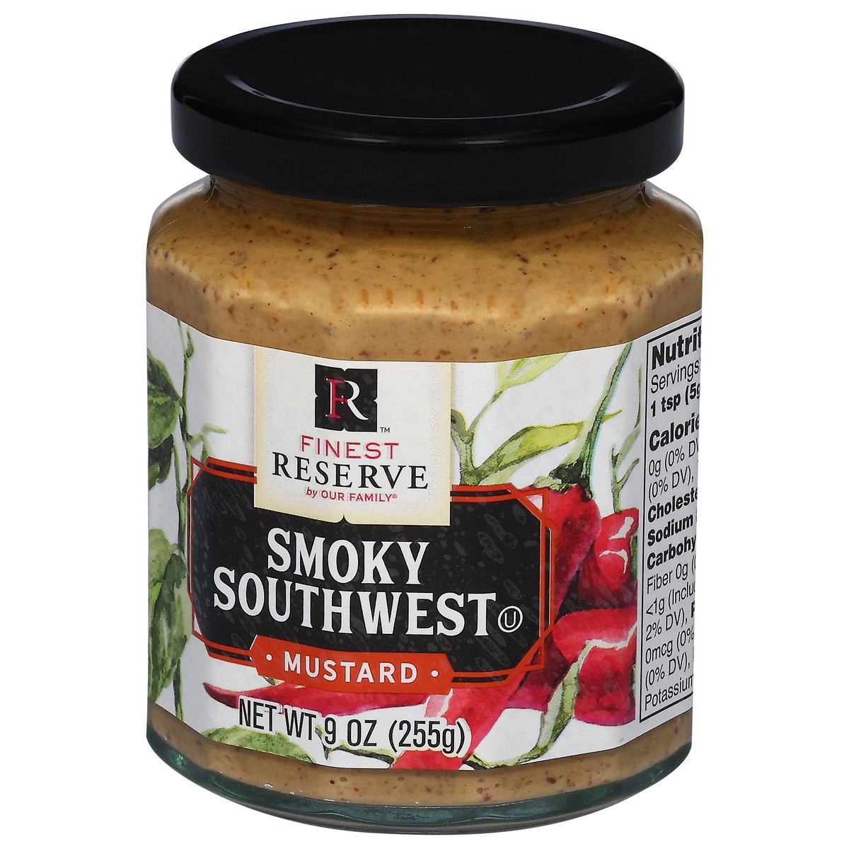 slide 3 of 4, Finest Reserve Smoky Southwest Mustard 9 oz, 9 oz