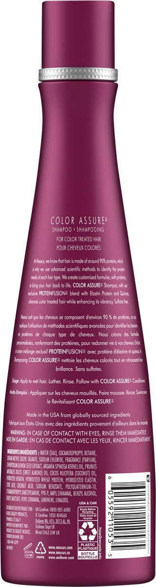 slide 5 of 5, Nexxus Hair Color Assure Sulfate-Free Shampoo with ProteinFusion,, 13.5 oz, 13.5 oz