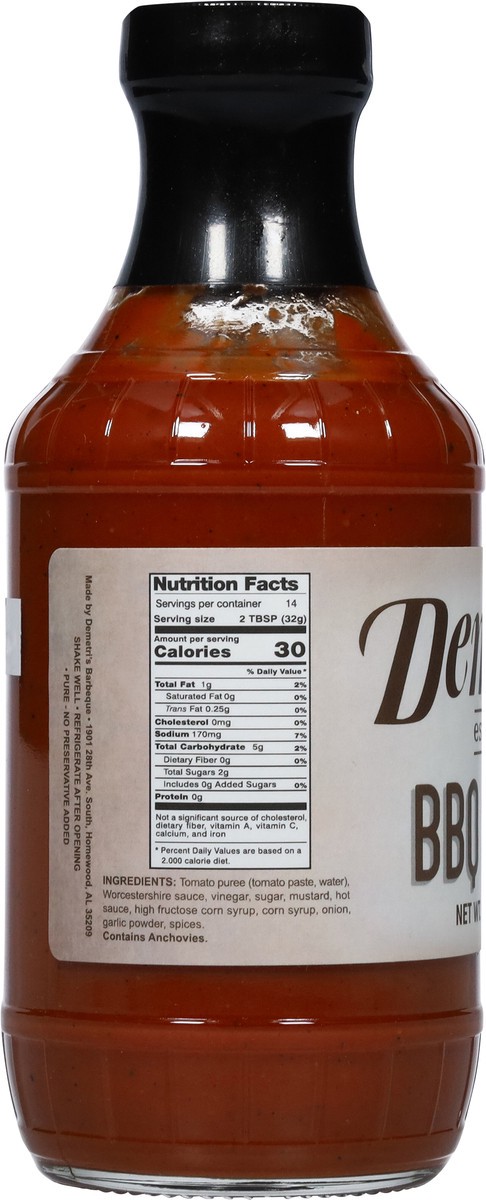 slide 9 of 14, Demetri's BBQ Sauce - 16 fl oz, 16 fl oz