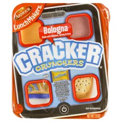 Armour LunchMakers Bologna Cracker Crunchers, 2.44 oz