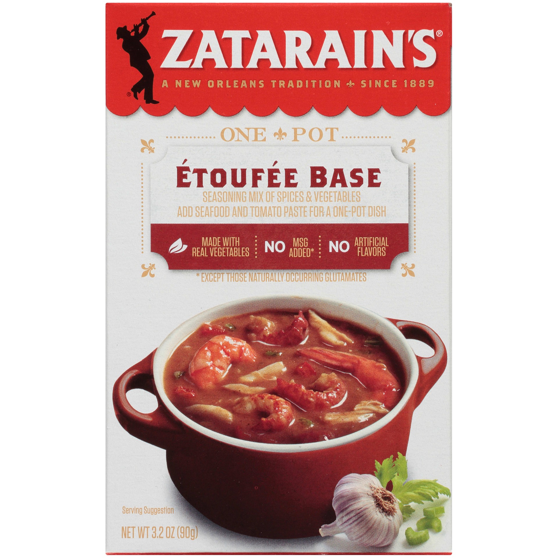 slide 1 of 9, Zatarain's Etouffee Base, 3.2 oz