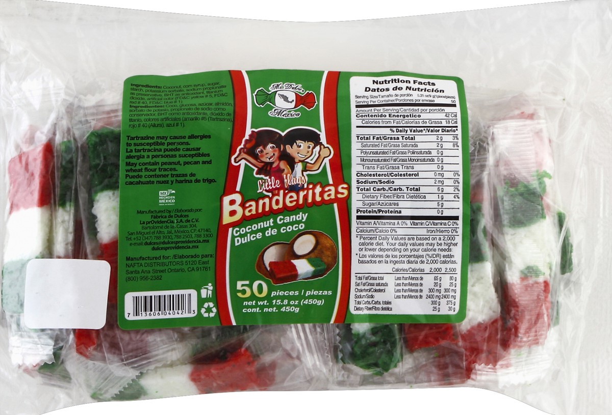 slide 5 of 5, Mr Dulce Mexico Candy 50 ea, 50 ct