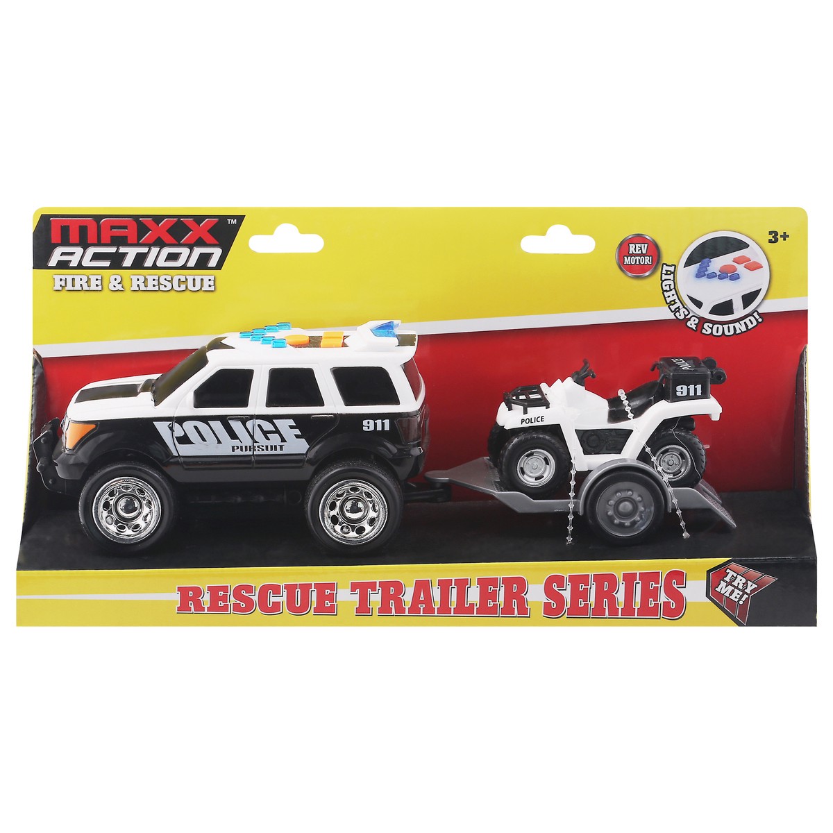 slide 1 of 9, Maxx Action Sunny Maxx Actn Rescue Astd Vehicles - EA, 1 ct