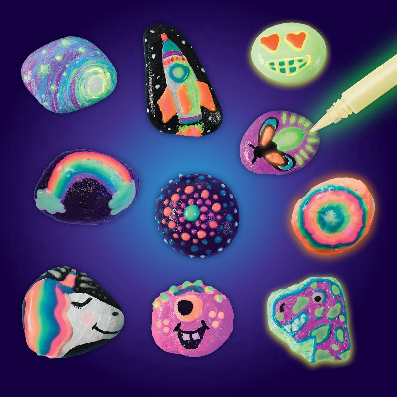 slide 9 of 13, Creativity for Kids Glow in the Dark Rock Painting by Creativity For Kids, 1 ct