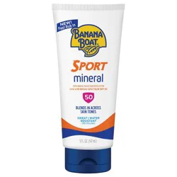Banana Boat Sport Spf 50 Mineral Lotion