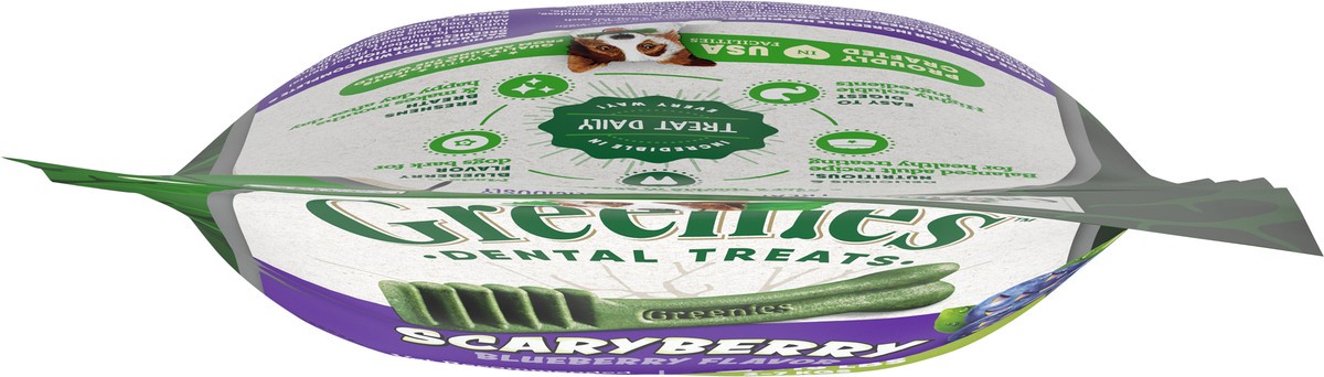 slide 9 of 9, Greenies Teenie Dental Scaryberry Blueberry Flavor Dog Treats 22 ea, 22 ct