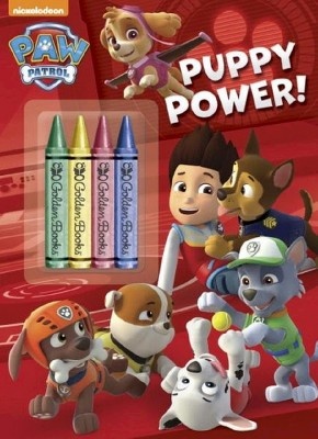 slide 1 of 1, PAW Patrol Puppy Power! Coloring Book with Crayons (Paperback) by Golden Book, 1 ct