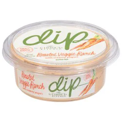 Cindy's Kitchen Small Batch Roasted Veggie Ranch Dip with Creamy Yogurt 8 oz