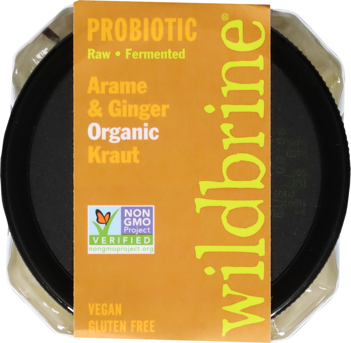 slide 9 of 9, Wildbrine Probiotic Organic Arame & Ginger Kraut 18 oz, 18 oz