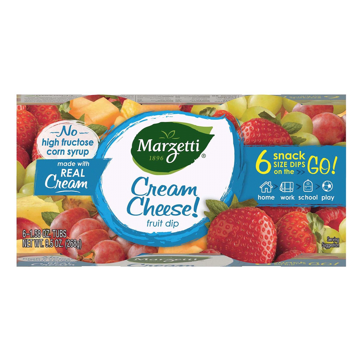slide 5 of 25, Marzetti Cream Cheese Fruit Dip 6-1.58 oz Cups, 6 ct