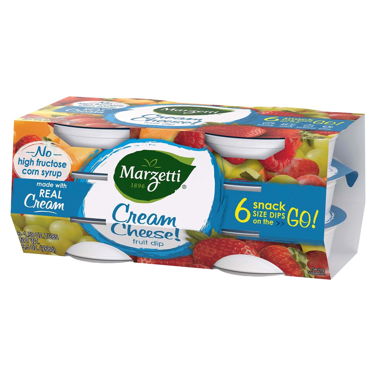 slide 20 of 25, Marzetti Cream Cheese Fruit Dip 6-1.58 oz Cups, 6 ct