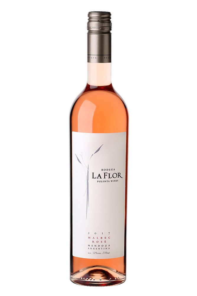 slide 1 of 1, Pulenta Estate La Flor Rose Malbec, 750 ml
