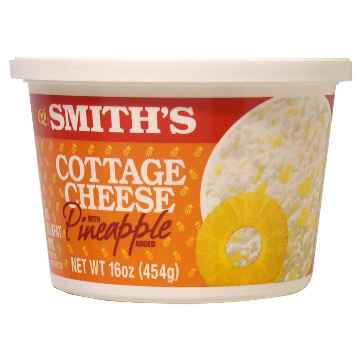 slide 1 of 1, Smith's Cottage Cheese with Pineapple, 16 oz