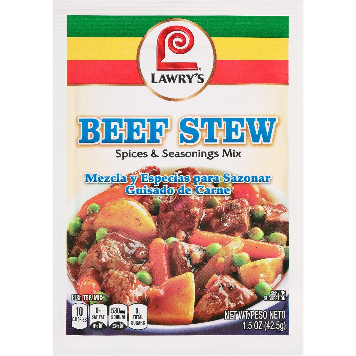 slide 5 of 9, Lawry's Beef Stew Seasoning Mix, 1.5 oz, 1.5 oz