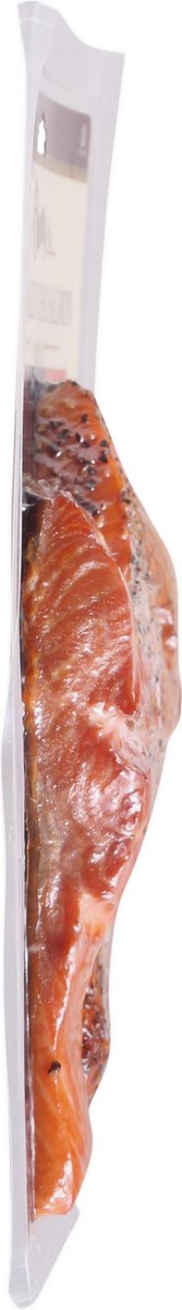 slide 5 of 9, Echo Falls Hot Smoked Traditional/Cracked Pepper/Cajun Spice Coho Salmon 12 oz,