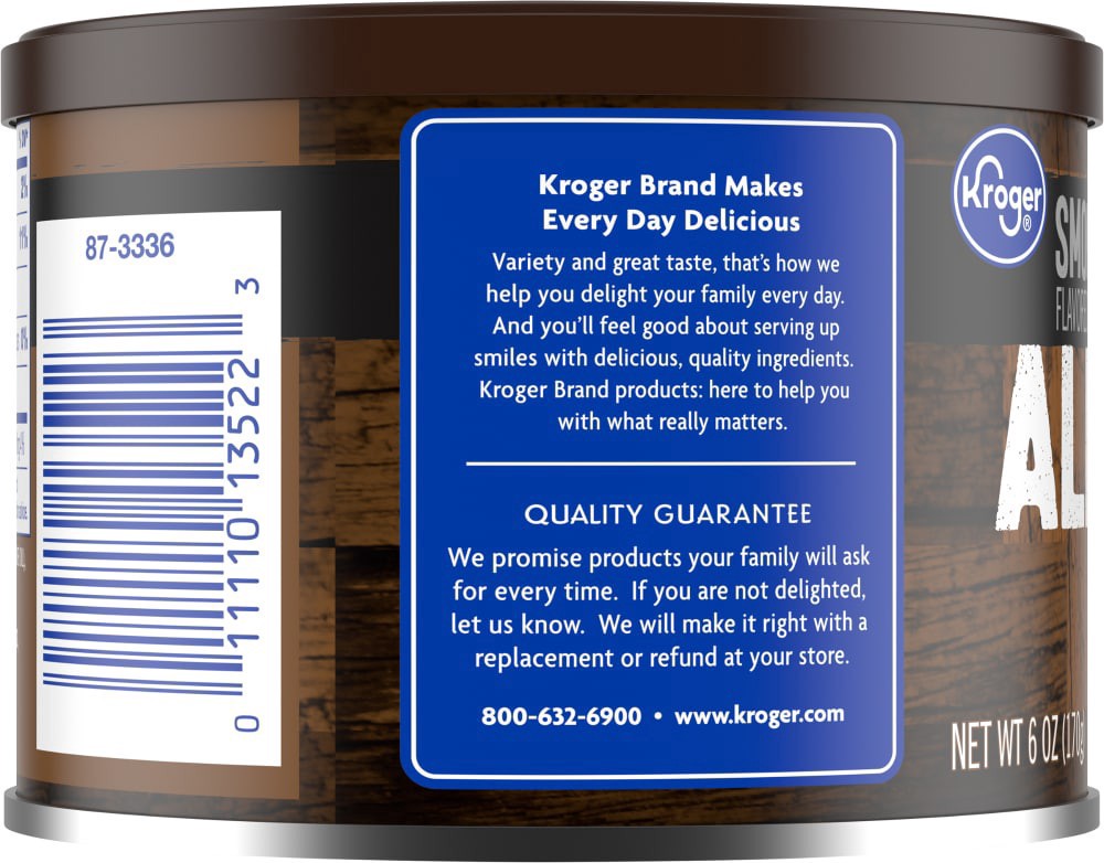 slide 3 of 4, Kroger Smokehouse Almonds, 6 oz