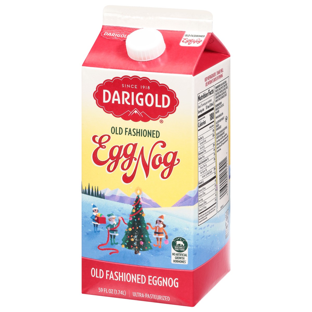 slide 3 of 9, Darigold Old Fashioned Eggnog 59 fl oz, 59 fl oz