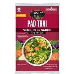 Taylor Farms Veggies and Sauce Pad Thai Stir Fry Kit 14 oz