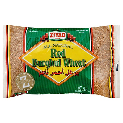 slide 1 of 1, Ziyad Red Burghul Wheat, 16 oz