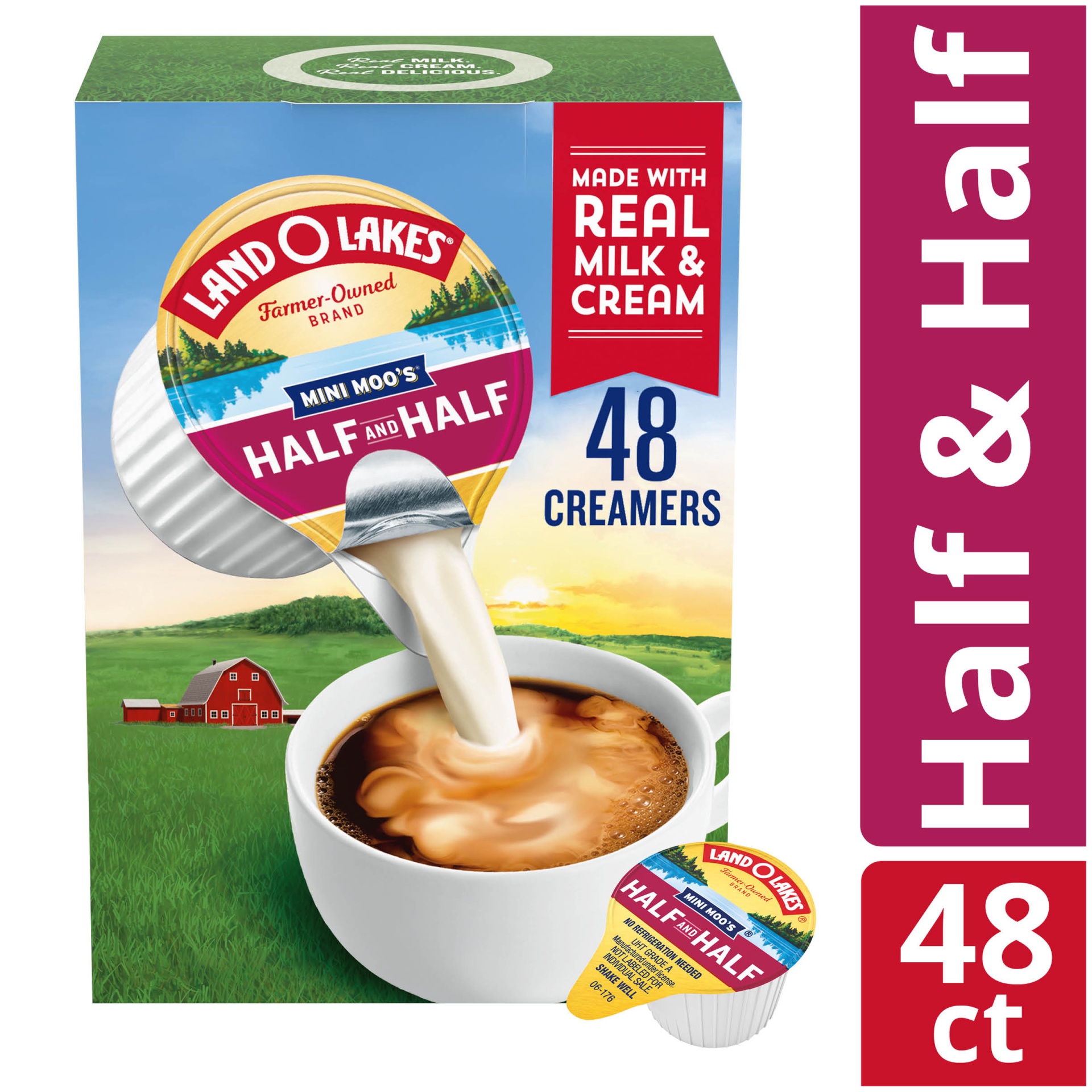 Land O Lakes Mini Moos Half And Half Creamer Singles 48 Ct Shipt