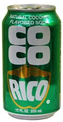 Coco Rico Soda, Coconut- 2 liter