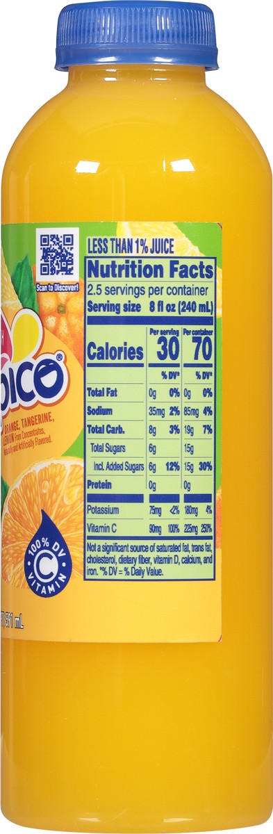 slide 9 of 13, Tampico Citrus Punch 20 fl oz, 20 oz