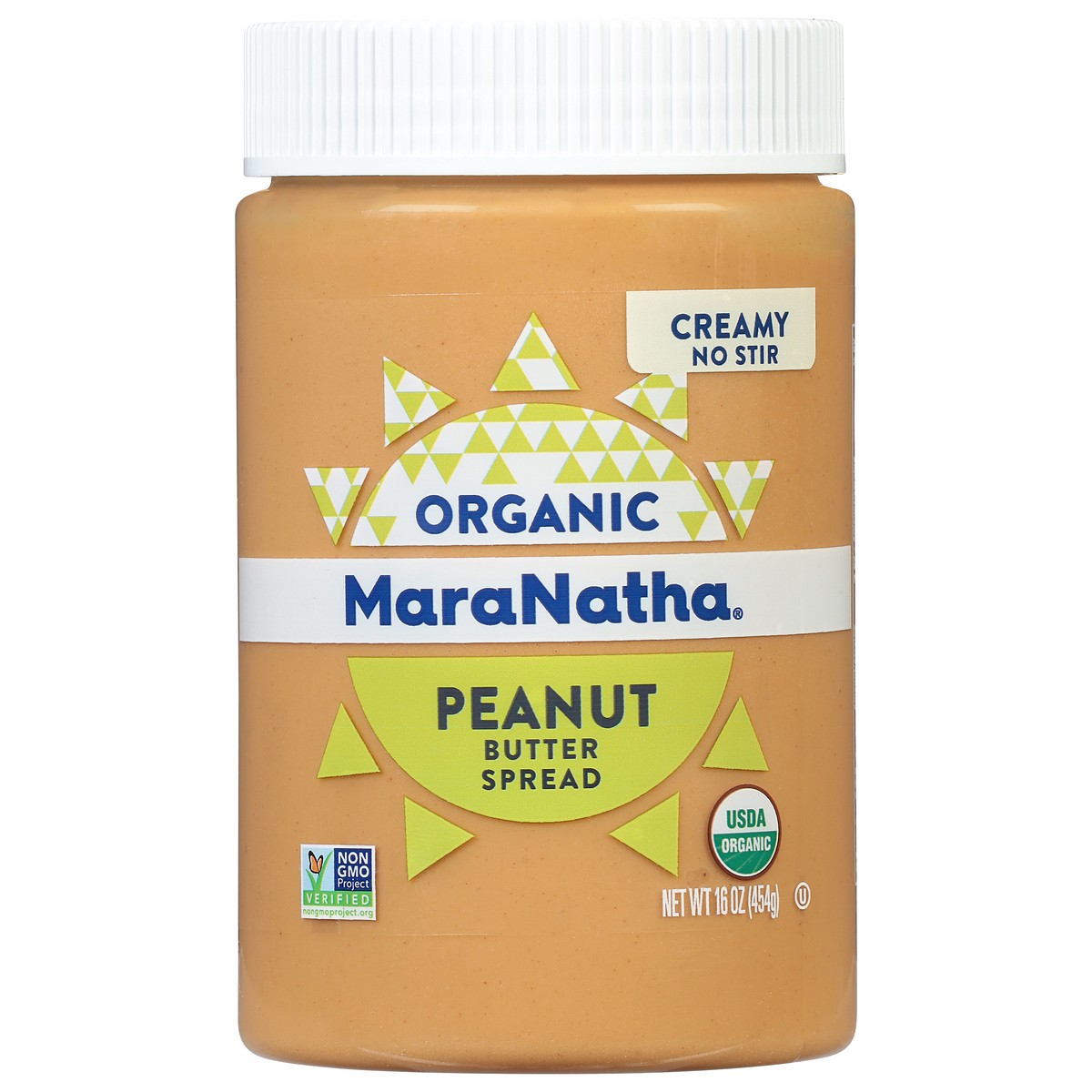 slide 1 of 7, MaraNatha Organic Creamy Peanut Butter Spread, 16 oz