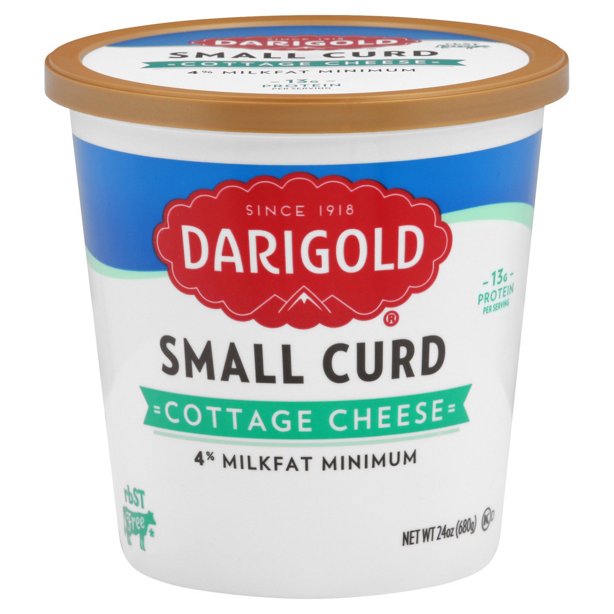 slide 1 of 9, Darigold 4% Milkfat Whole Large Curd Cottage Cheese 24 oz, 24 oz