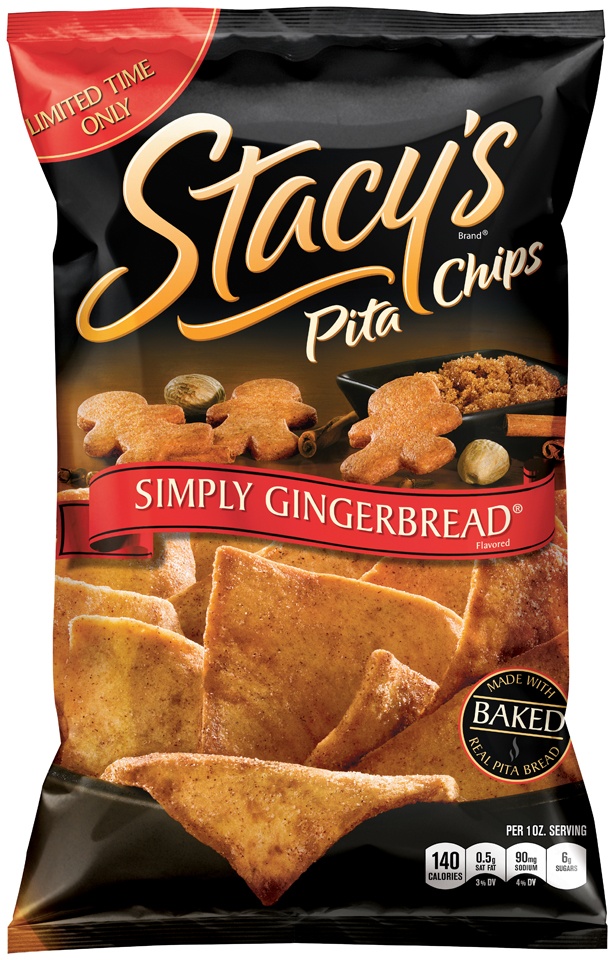 slide 1 of 6, Stacy's Simply Gingerbread Pita Chips, 7.33 oz