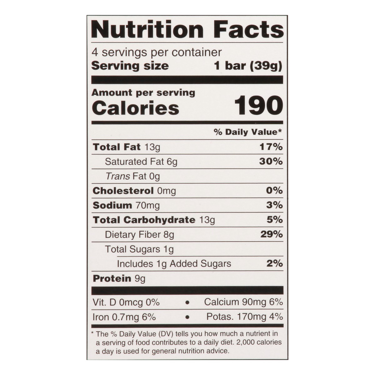 slide 7 of 13, Love Good Fats Cookies & Cream Snack Bars 4 ea, 4 ct