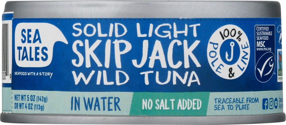 slide 13 of 13, Sea Tales Solid Light Skip Jack Tuna in Water 5 oz, 5 oz