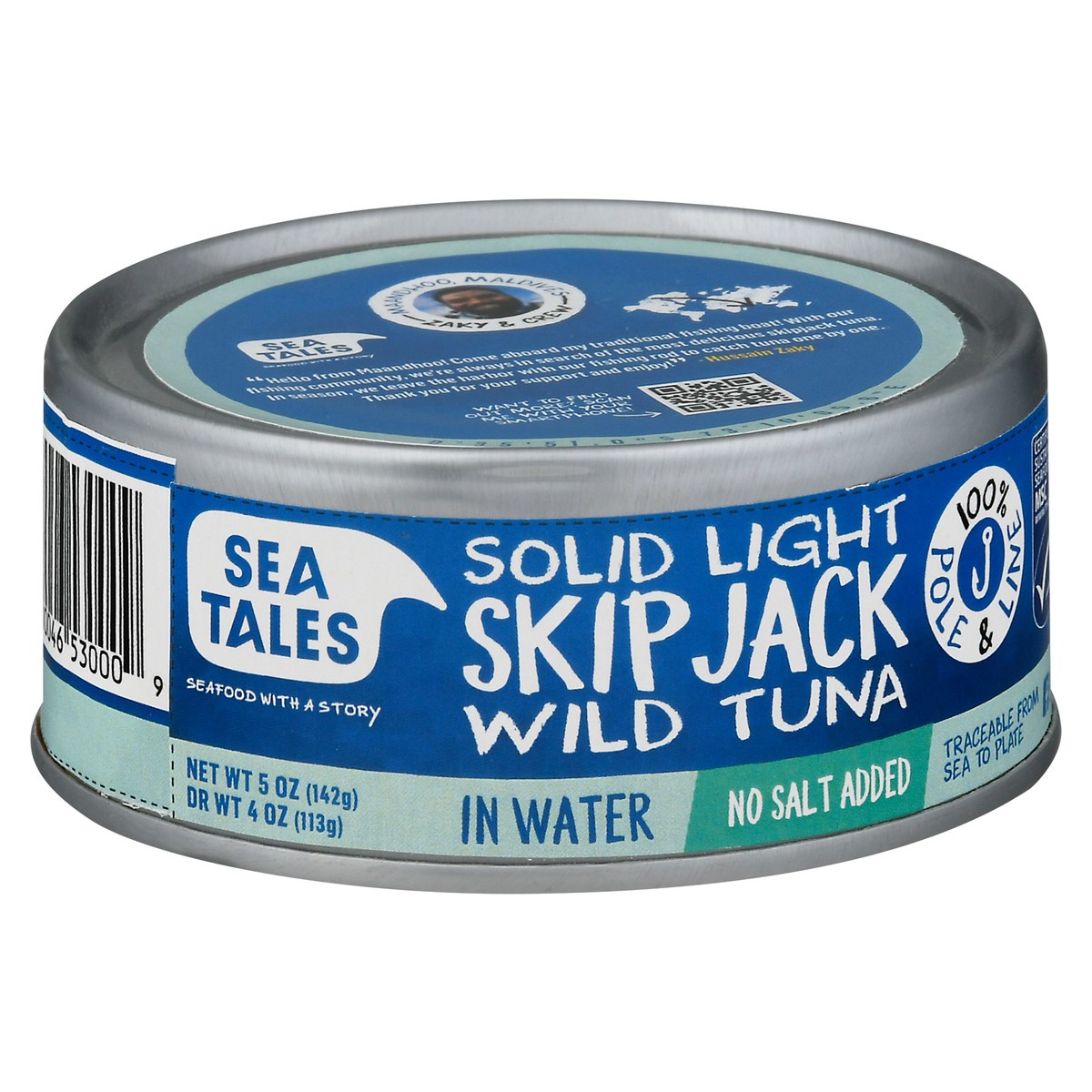 slide 12 of 13, Sea Tales Solid Light Skip Jack Tuna in Water 5 oz, 5 oz