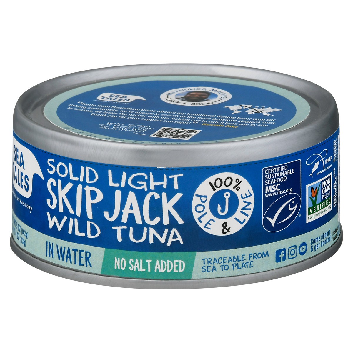 slide 9 of 13, Sea Tales Solid Light Skip Jack Tuna in Water 5 oz, 5 oz