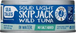 Sea Tales Skipjack Tuna in Water and Salt 5 oz