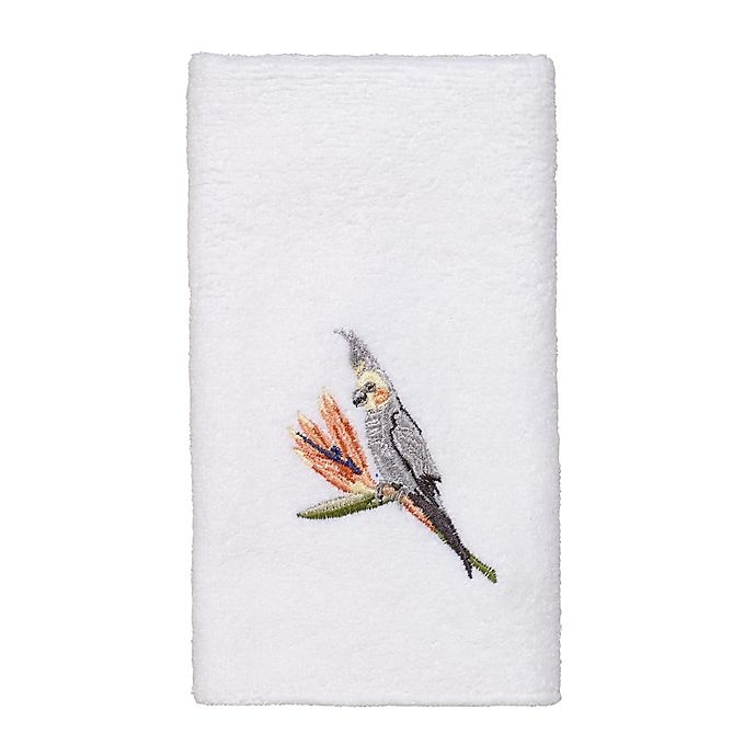 slide 1 of 1, Avanti Koko Island Fingertip Towel - White, 1 ct