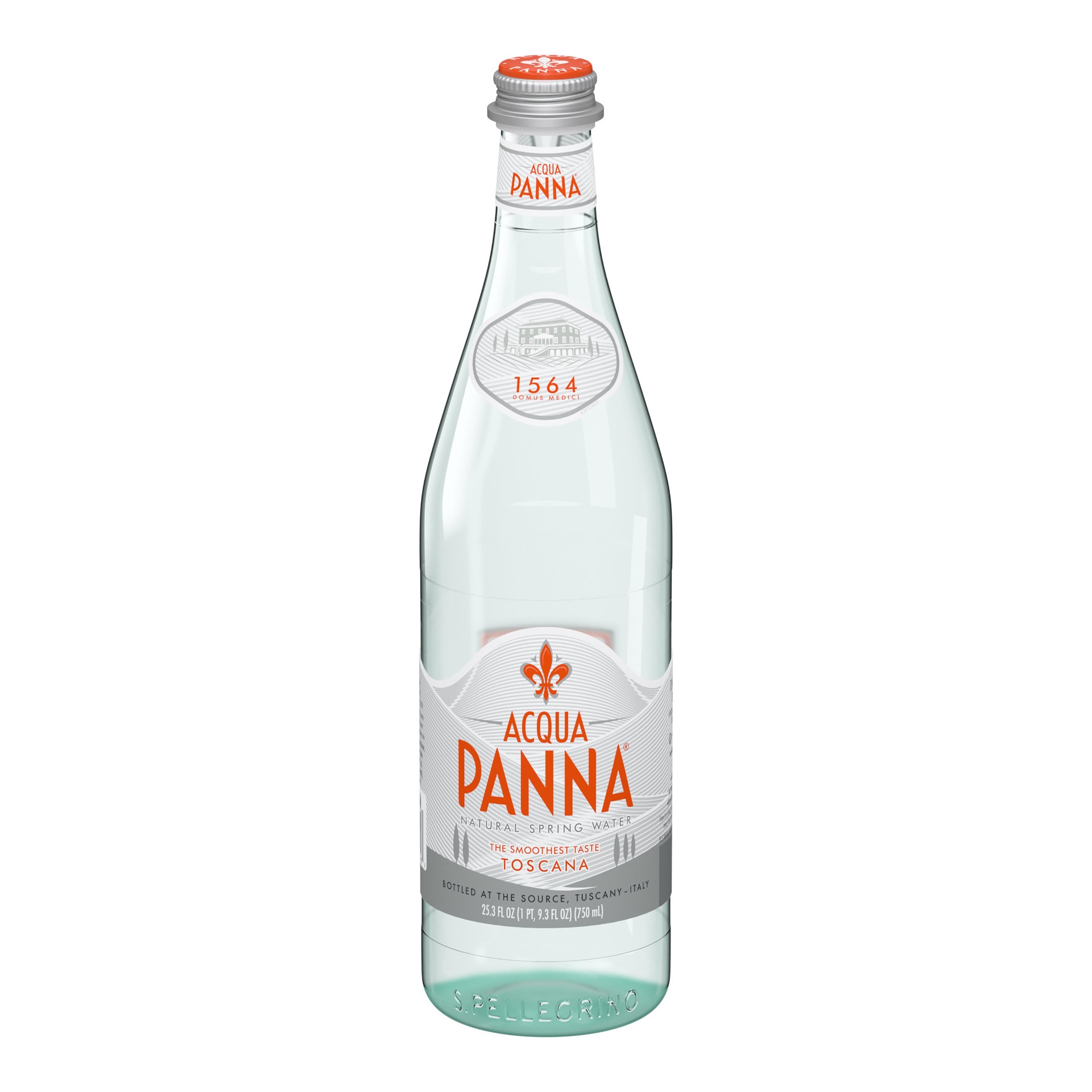 slide 1 of 6, Acqua Panna Still Mineral Water - 25.3 fl oz Glass Bottle, 25.3 fl oz