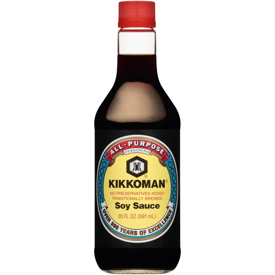 slide 1 of 6, Kikkoman Soy Sauce, 20 fl oz