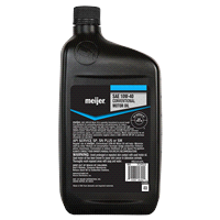 slide 3 of 5, Meijer Conventional SAE 10W-40 Motor Oil, 1 qt