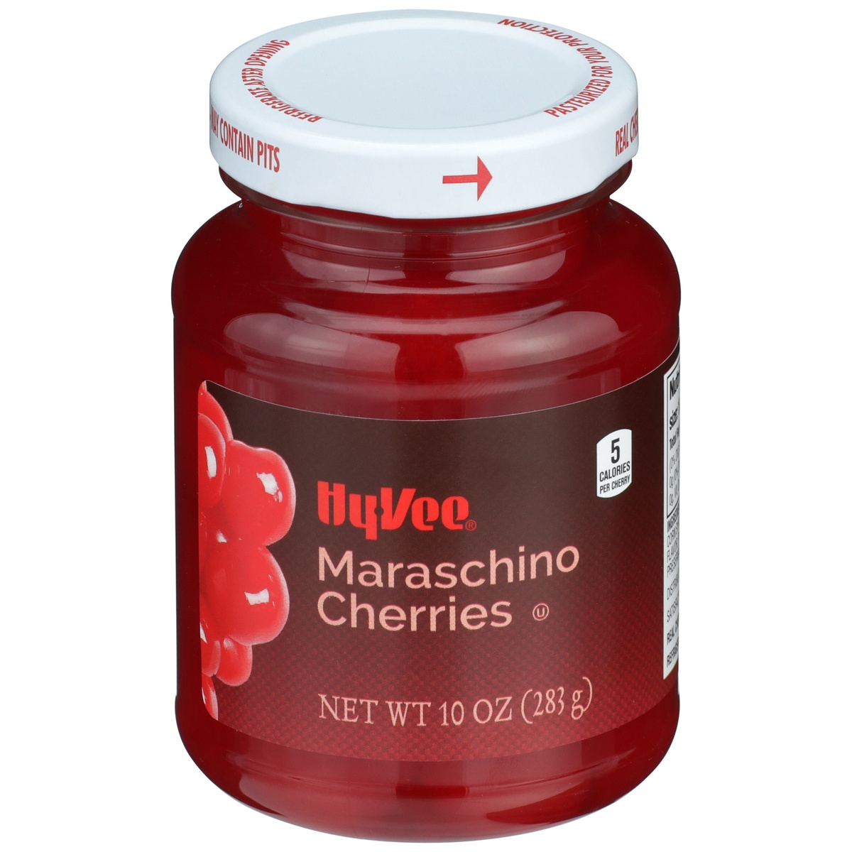 slide 1 of 1, Hy-vee Maraschino Cherries, 10 oz