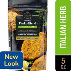 Private Selection® Italian Herb Panko Bread Crumbs, 5 oz