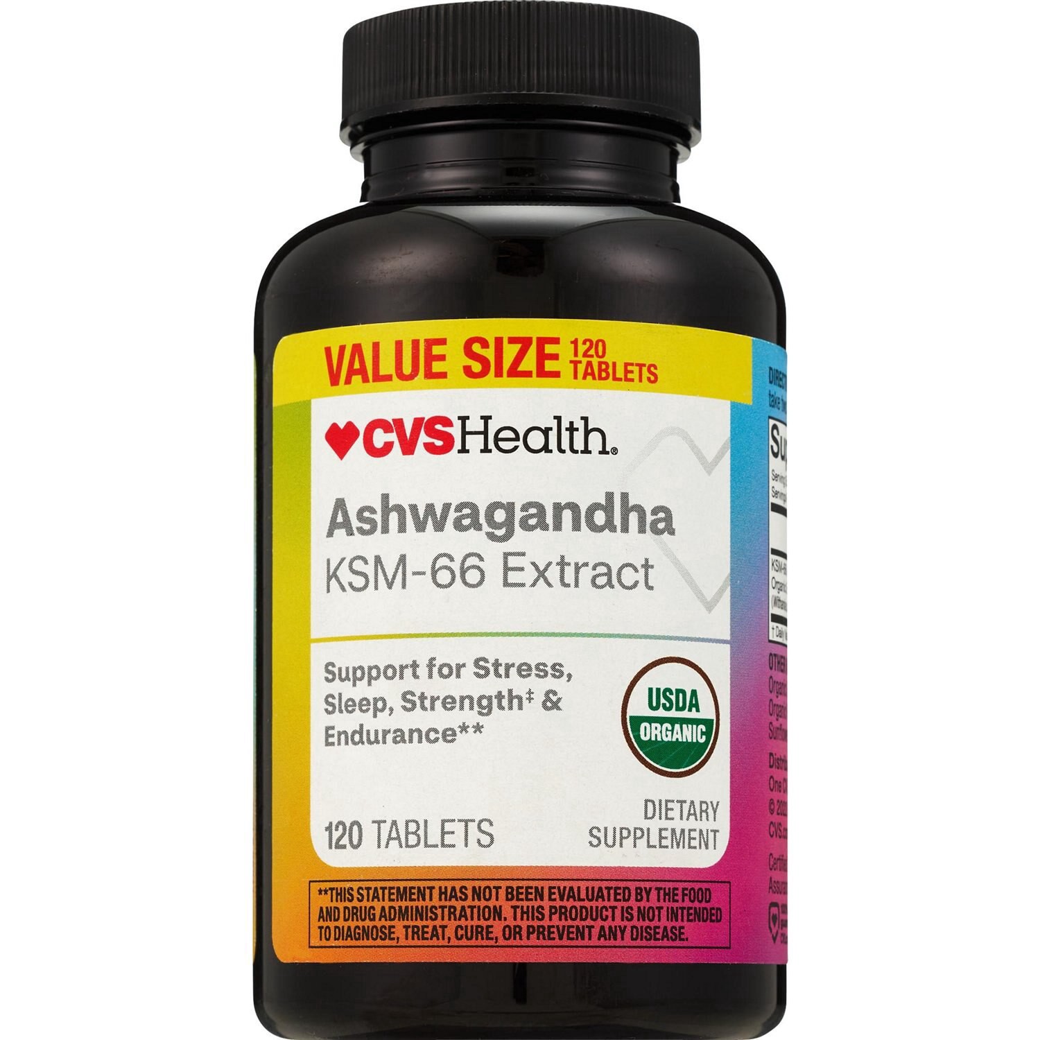 slide 1 of 11, Cvs Ashwagandha Tablets, 120 Ct, 120 ct