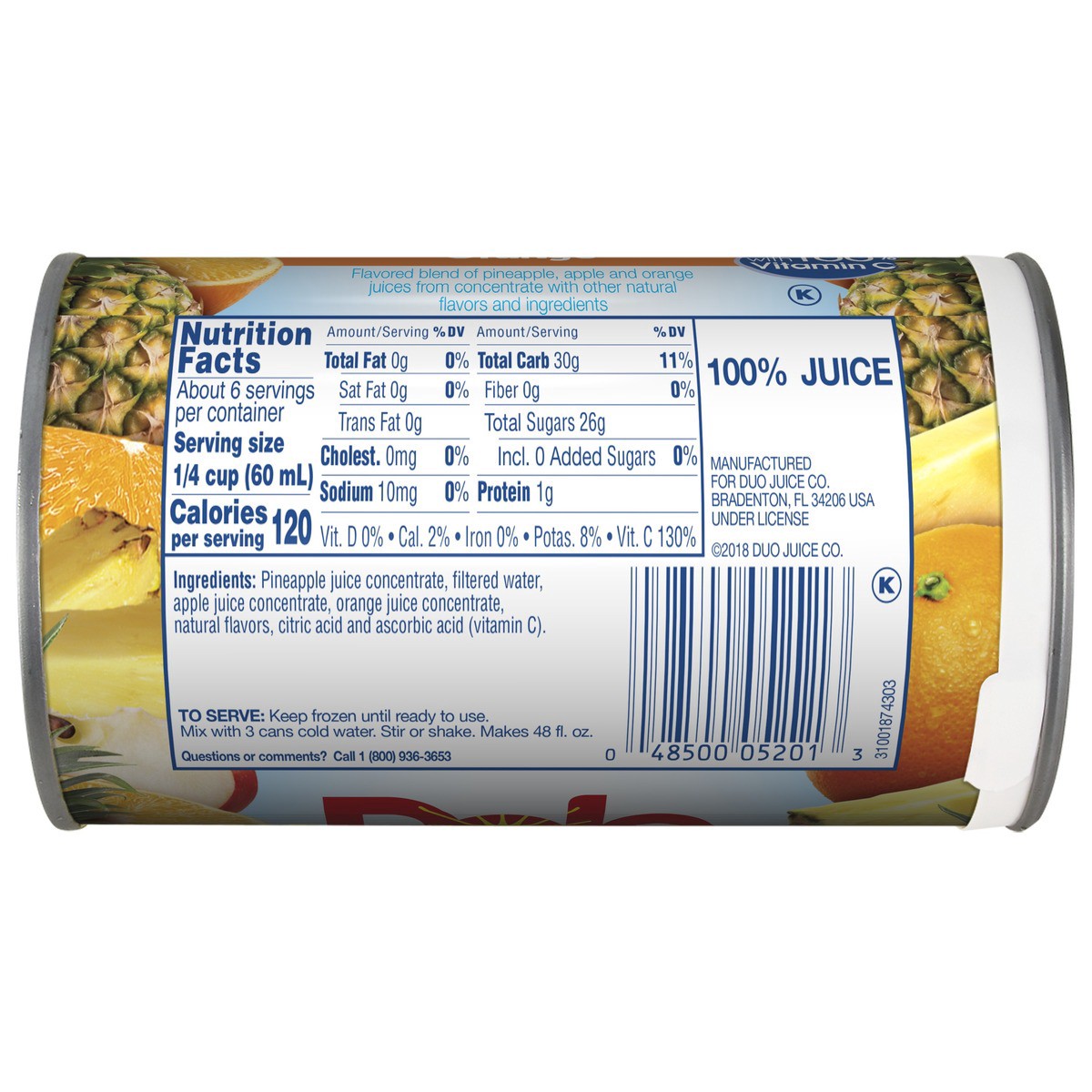 slide 4 of 8, Dole Chilled Juice - 12 oz, 12 fl oz