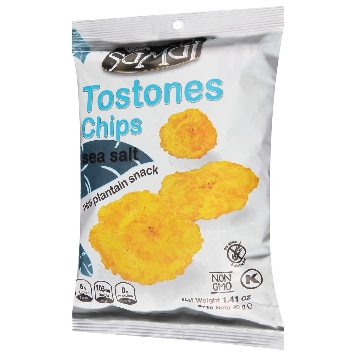 slide 2 of 9, Samai Sea Salt Tostones Chips 1.41 oz, 1.41 oz