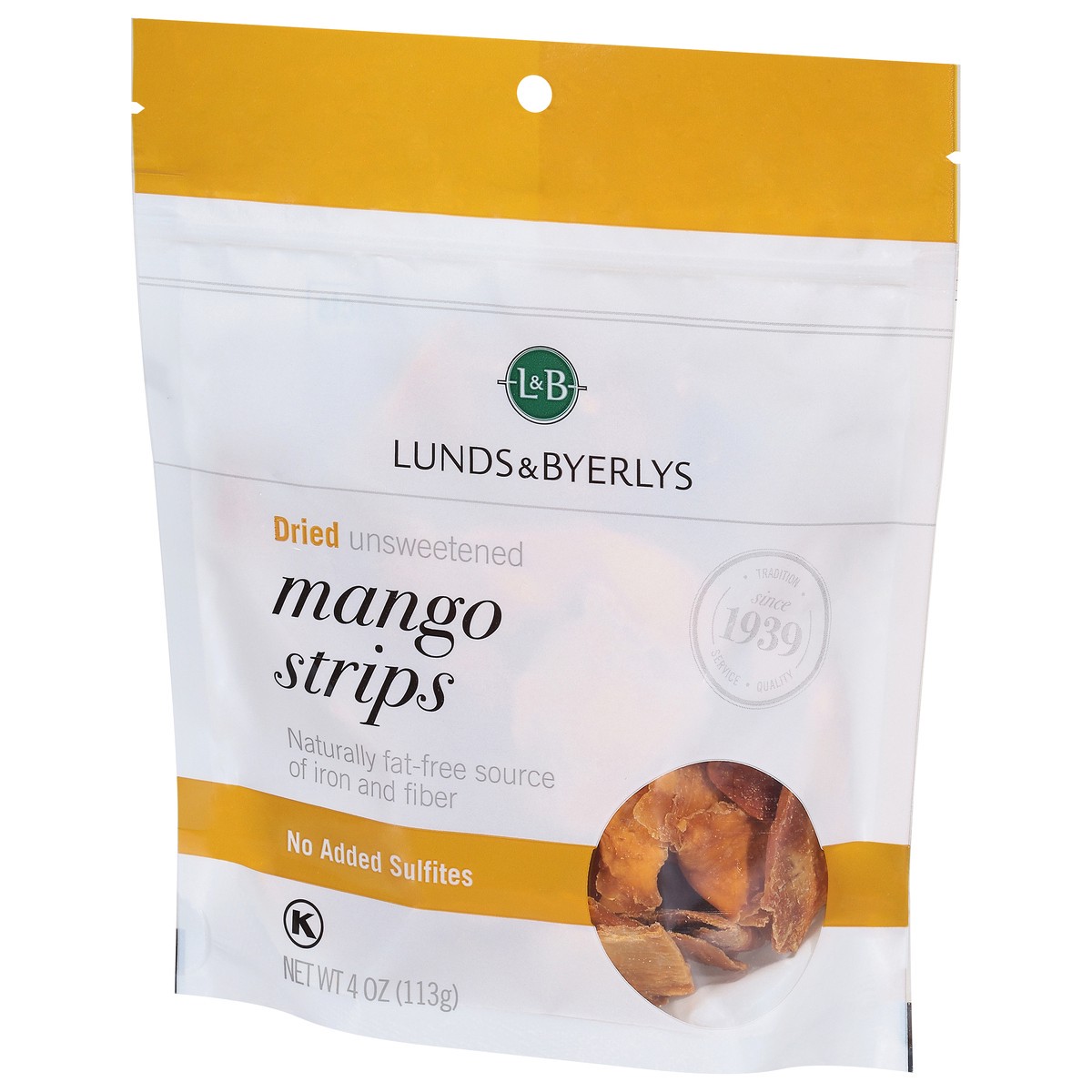 slide 12 of 13, Lunds & Byerlys Dried Unsweetened Mango Strips 4 oz, 4 oz