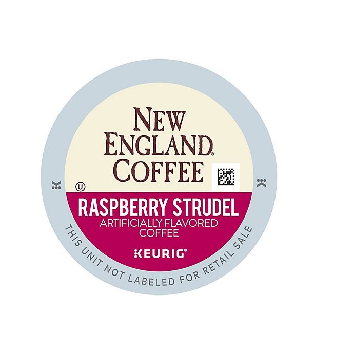 slide 1 of 1, New England Coffee Raspberry Strudel Coffee Keurig K-Cup Pods, 18 ct